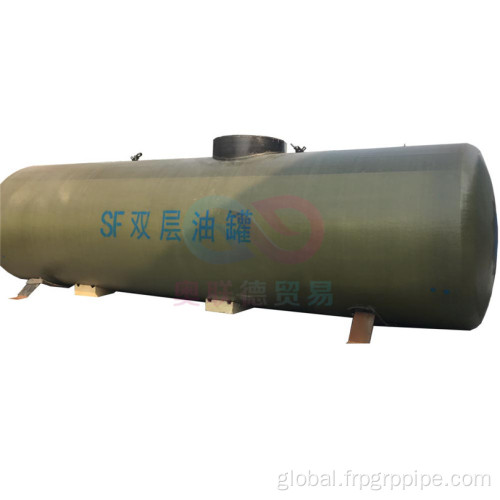 S/F Double-wall Fuel Tank SF double-layers diesel petrol tank underground fuel tank Supplier